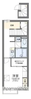 レオパレス千音寺【2階】の間取り