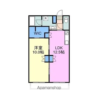ハイツアプリコット【2階】の間取り
