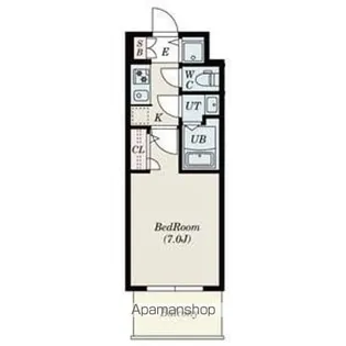 S-RESIDENCE大阪九条North【5階】の間取り