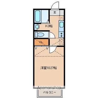 アフォリステーションノース壱番館【1階】の間取り