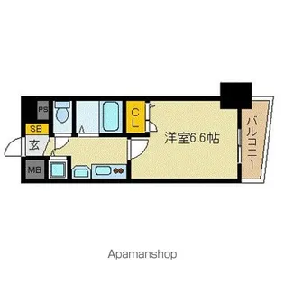 プレサンス千種駅前ネオステージ【3階】の間取り