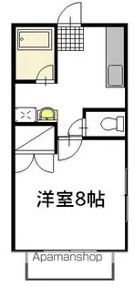 サニーガーデン A棟【103号室】の間取り