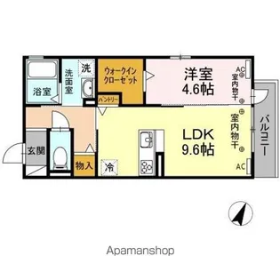 ささら弐番館【2階】の間取り