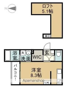 ラシェンテ【1階】の間取り