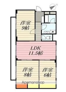 丸一ビル【4階】の間取り