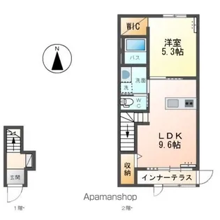 日和【2階】の間取り