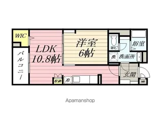 ブリッサ港南【2階】の間取り