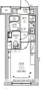 ベルシードステアー新中野【2階】の間取り