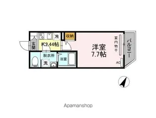 ARROWSAL目黒【1階】の間取り