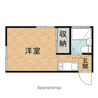セフィール程久保【2階】の間取り
