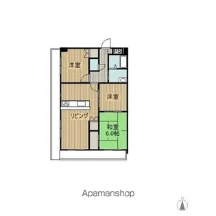 AOYAGIマンション【103号室】の間取り