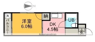 アーバンコート西町【2階】の間取り