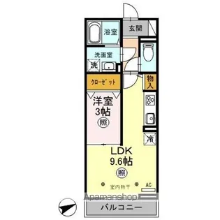 プレミスト Ⅶ【2階】の間取り