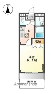 エスプラネード【1階】の間取り