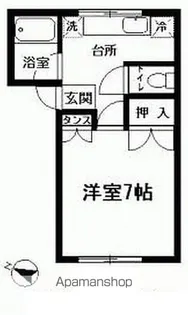 バルコン・ソワ【2階】の間取り