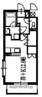 SOUTH VERUSHINA【1階】の間取り
