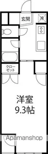 ガーデンヒルズ御経塚【302号室】の間取り
