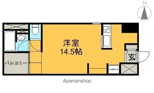 S−FORT六番町【9階】の間取り