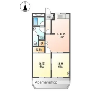 スピカ小柳【2階】の間取り