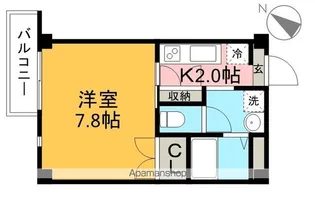 ARCADIA(アルカディア)【3階】の間取り