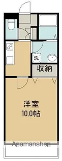 ドミトーレ6−4【2階】の間取り