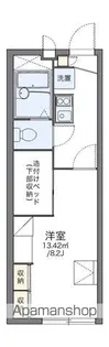 レオパレス菊【101号室】の間取り