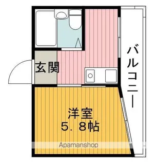 ハイツローレル【3階】の間取り