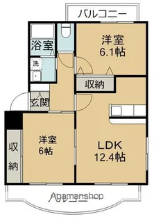 HAUSE−A−DORF LAVENDEL【2階】の間取り