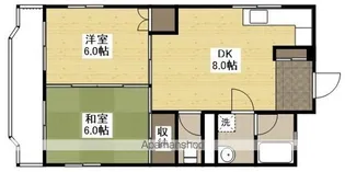 日興マンション B棟【2階】の間取り