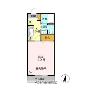 ロイヤルパレス春日山【2階】の間取り