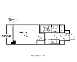 プレサンス栄ブリオ【5階】の間取り