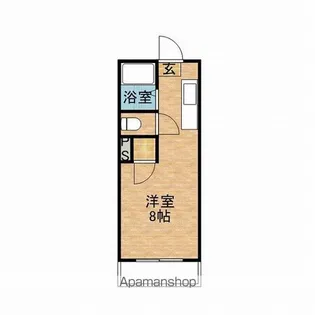 グランディオーズ宇宿【402号室】の間取り