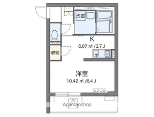クレイノPIA【3階】の間取り