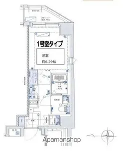 グランリーヴェル横濱PREMIER(グランリーヴェルヨコハマプル【3階】の間取り
