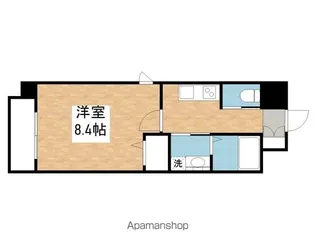 ウルフィエスタ桜山(旧ビーロット桜山レジデンス)【9階】の間取り