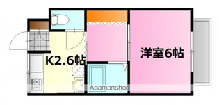 貴らぶね【102号室】の間取り