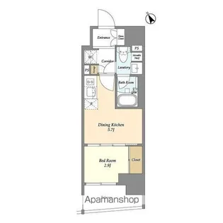 テラス横浜鶴見【11階】の間取り