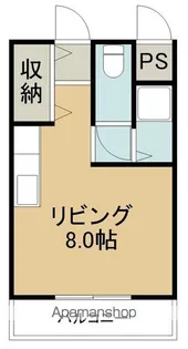ダイワハイツ深堀【4階】の間取り