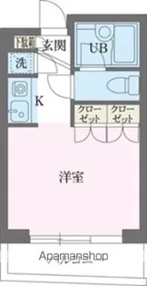 パークフロント西新宿【8階】の間取り