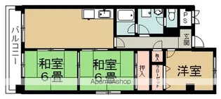 ヴェルディール北日吉【5階】の間取り