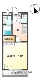 メゾン・ルミナスⅢ【2階】の間取り