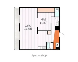 井上ビル【201号室】の間取り