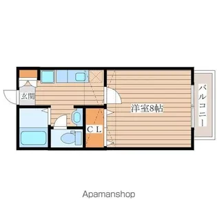 宮城県仙台市泉区南光台7丁目【アパート】の間取り