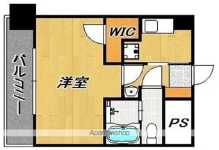 VIP薬院【3階】の間取り