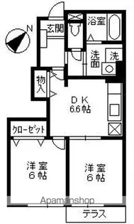 ファースト・ブランチⅠ【1階】の間取り