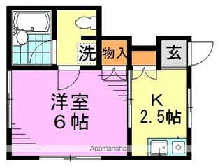 ハイムサラ【1階】の間取り
