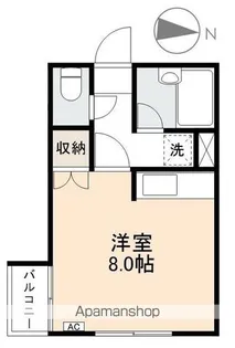 BEL藤塚【303号室】の間取り