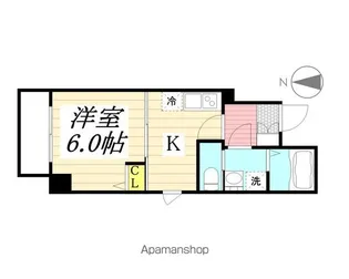 MAXIV西国立【4階】の間取り