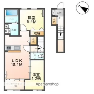 SK HOUSE【2階】の間取り