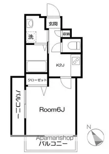 BLOSSOM NAKAMEGURO【2階】の間取り